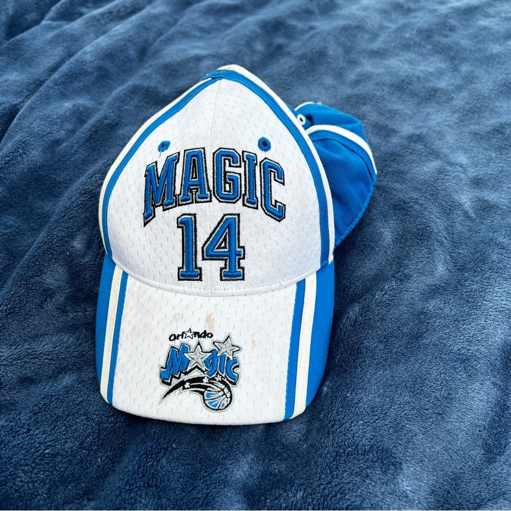 vintage orlando magic jameer nelson hat